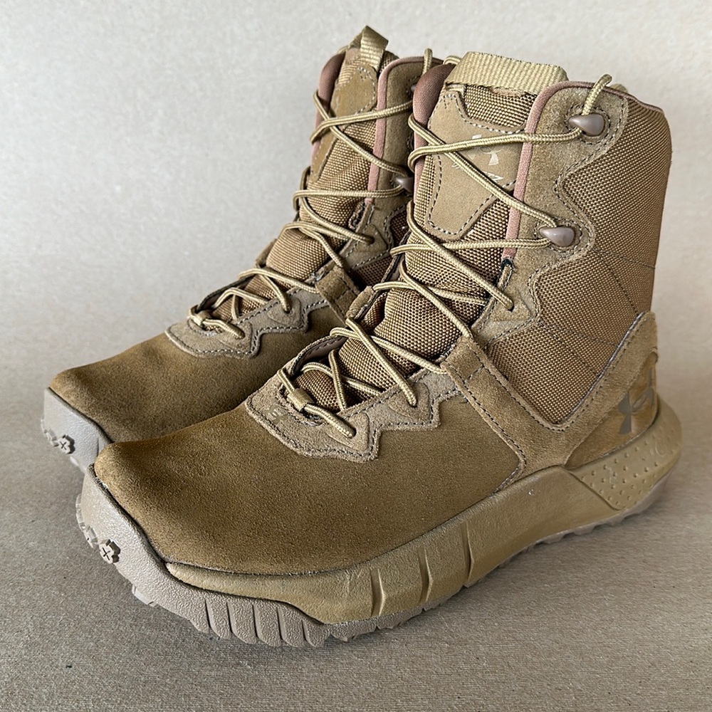 ✨SOLD✨Under Armour Women's Mirco G Valsetz Tactical Boots  Coyote Brown